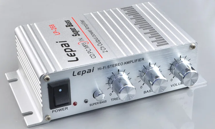 KYYSLB 2019 LP-268 Mini 12V car amplifier hi-fi subwoofer Household Amplifier mp3 2 channel output | Электроника