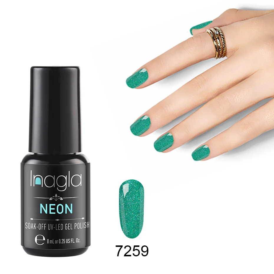 Inagla Gel 1 Nail Art Gel 8ML Neon Color UVLED Gel Nail Polish For Nail Extension Design Long-lasting Soak Off Varnish Gelpolish
Inagla Gel 1 Nail Art Gel 8ML Neon Color UVLED Gel Nail Polish For Nail Extension Design Long-lasting Soak Off Varnish Gelpolish