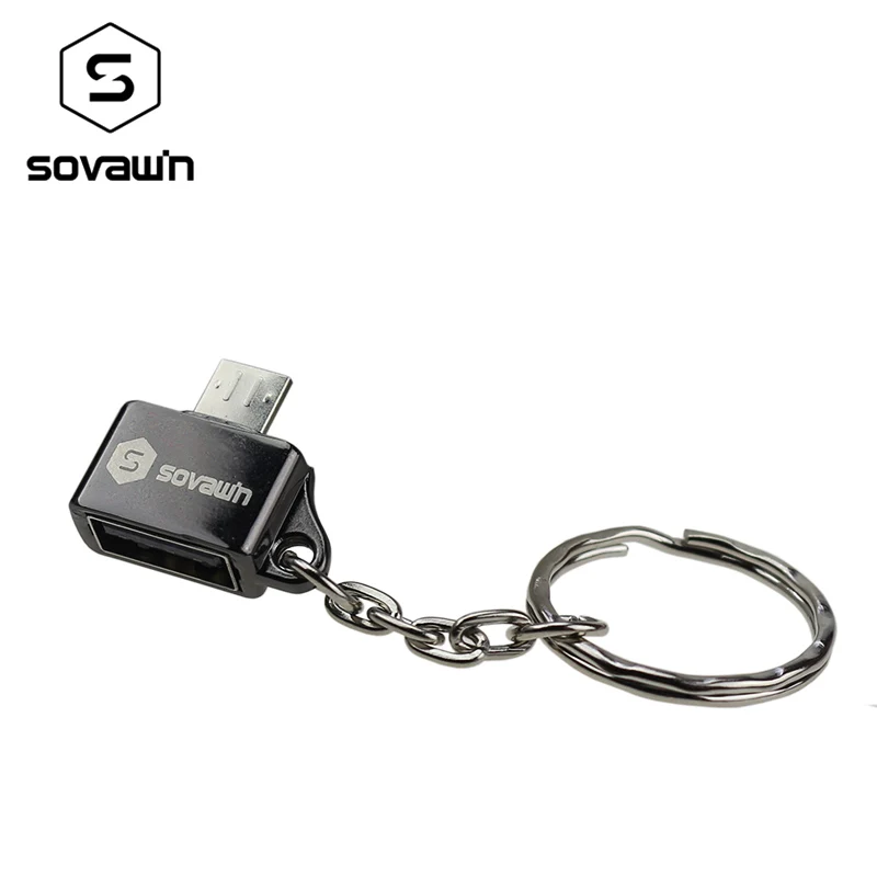Sovawin металлический USB 2 0 Женский к Micro Мужской мини Android OTG адаптер Microusb конвертер