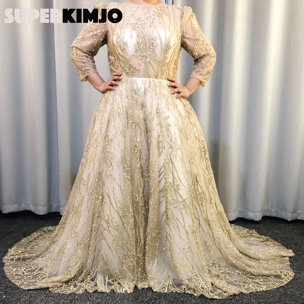SuperKimJo Vestidos De Fiesta Роскошные Выпускные платья бальное платье с бисером элегантное вечернее платье с длинным рукавом халаты для коктейля
SuperKimJo Vestidos De Fiesta Роскошные Выпускные платья бальное платье с бисером элегантное вечернее платье с длинным рукавом халаты для коктейля