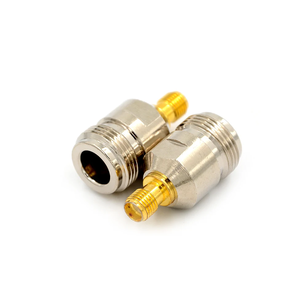 1pcs Brass N Female Jack to SMA Female Plug Straight RF Connector Adapter RF Coaxial Cable Adapter Jack SMA to N F/F Connector
1pcs Brass N Female Jack to SMA Female Plug Straight RF Connector Adapter RF Coaxial Cable Adapter Jack SMA to N F/F Connector