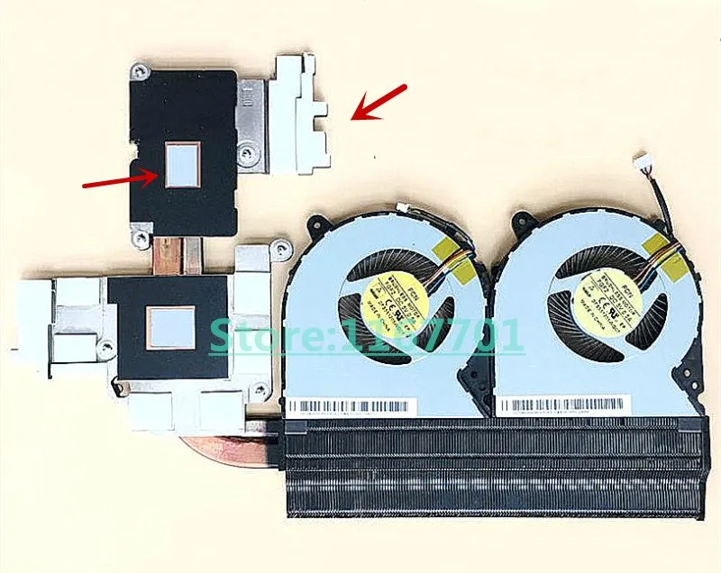 New Laptop/Notebook CPU cooling Radiator Heatsink&Fan for Lenovo Ideapad Y700-14 Y700-14AC Y700-15 Y700-15ISK AT0ZG0010S0
New Laptop/Notebook CPU cooling Radiator Heatsink&Fan for Lenovo Ideapad Y700-14 Y700-14AC Y700-15 Y700-15ISK AT0ZG0010S0