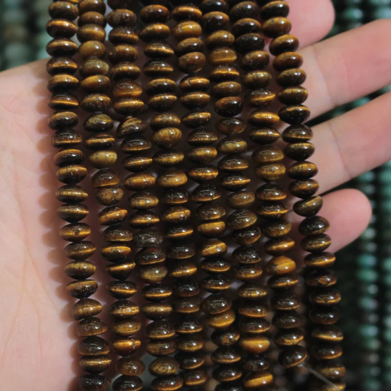 5x8mm rondelle tiger eye beads natural stone beads DIY spacer beads for jewelry making strand 15" wholesale !
5x8mm rondelle tiger eye beads natural stone beads DIY spacer beads for jewelry making strand 15" wholesale !