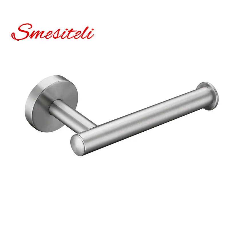 Smesiteli Factory Direct Modern SUS304 Stainless Steel Brushed Wall Mount Bathroom Lavatory Rolling Toilet Paper Holder
Smesiteli Factory Direct Modern SUS304 Stainless Steel Brushed Wall Mount Bathroom Lavatory Rolling Toilet Paper Holder