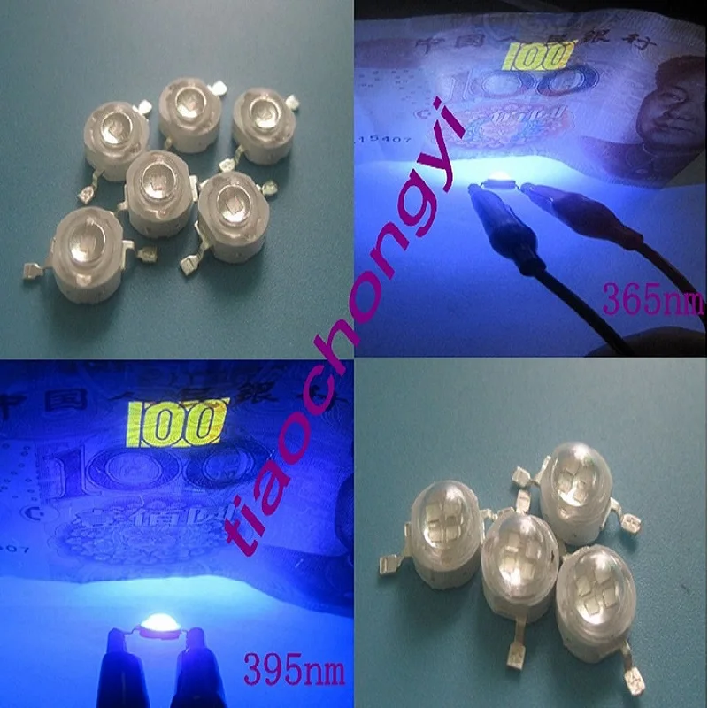 10pcs High Power 3w 5w Ultra Violet UV 365-370nm / 395nm 420nm Lamp bead Emitter
10pcs High Power 3w 5w Ultra Violet UV 365-370nm / 395nm 420nm Lamp bead Emitter