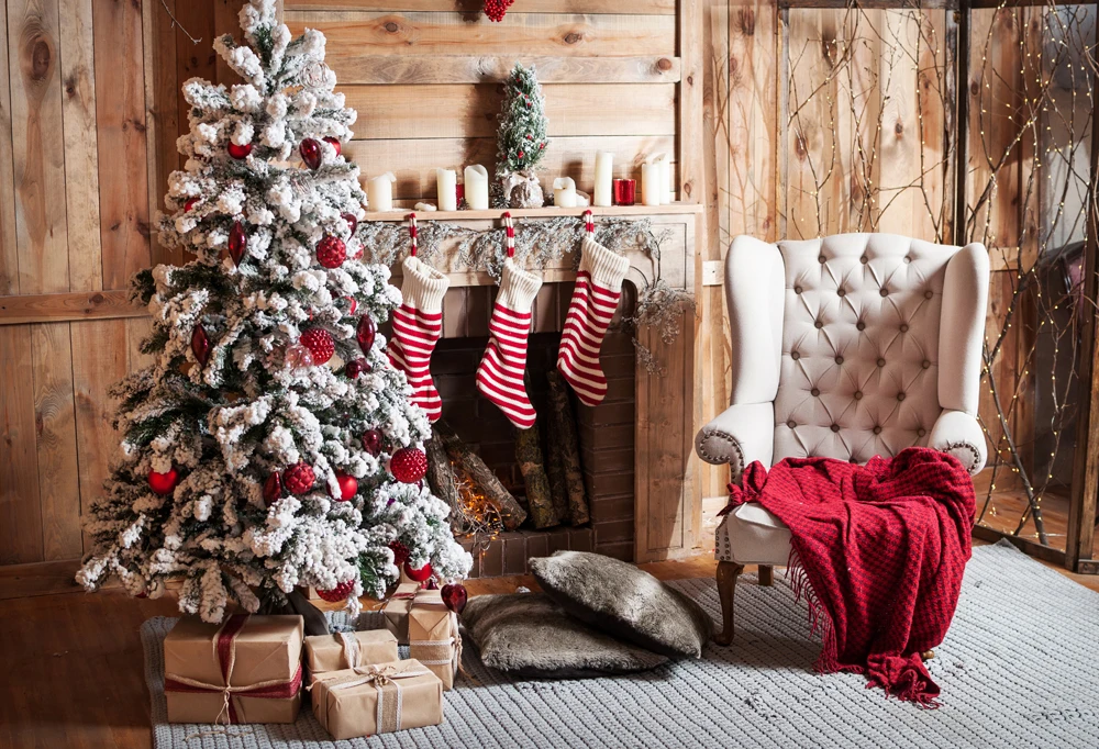 Fireplace Christmas Tree Photographic Backgrounds Decoration For Home Vinyl Photo Backdrops 300x180cm
Fireplace Christmas Tree Photographic Backgrounds Decoration For Home Vinyl Photo Backdrops 300x180cm