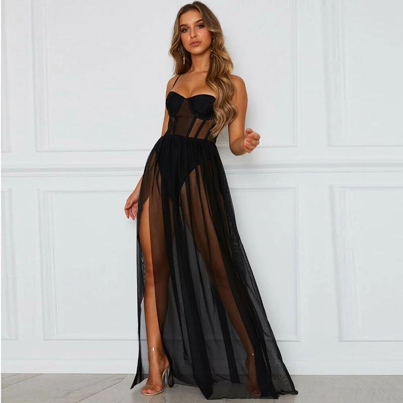 2pcs See Through Dress Womens Sexy Stars Perspective Sheer Gauze Sleeveless Backless Party Long Dresses Summer Beach Clothes New
2pcs See Through Dress Womens Sexy Stars Perspective Sheer Gauze Sleeveless Backless Party Long Dresses Summer Beach Clothes New
