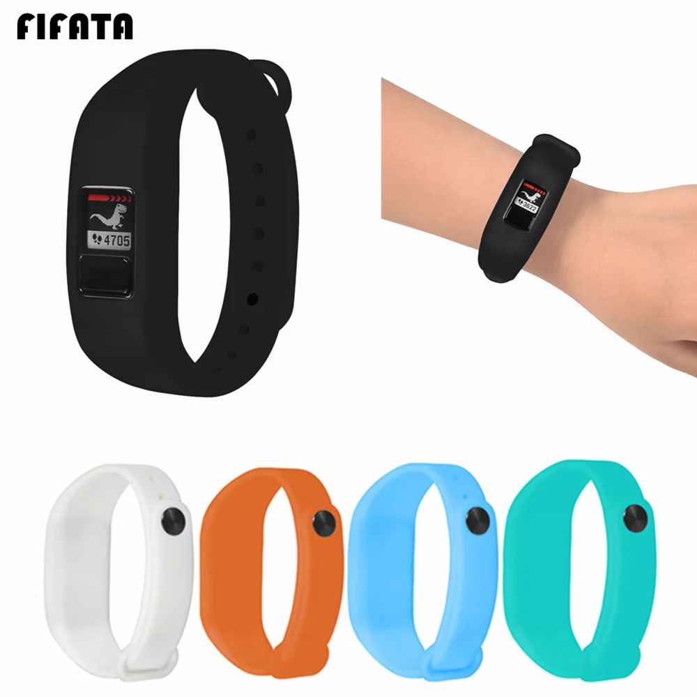 Силиконовый ремешок FIFATA для смарт часов Garmin vivofit3 спортивный наручных браслет