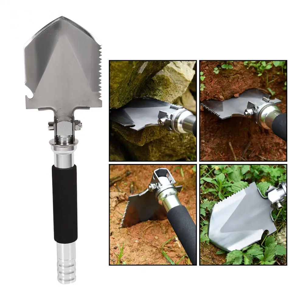 Многофункциональная Складная лопата военный садовый инструмент для кемпинга