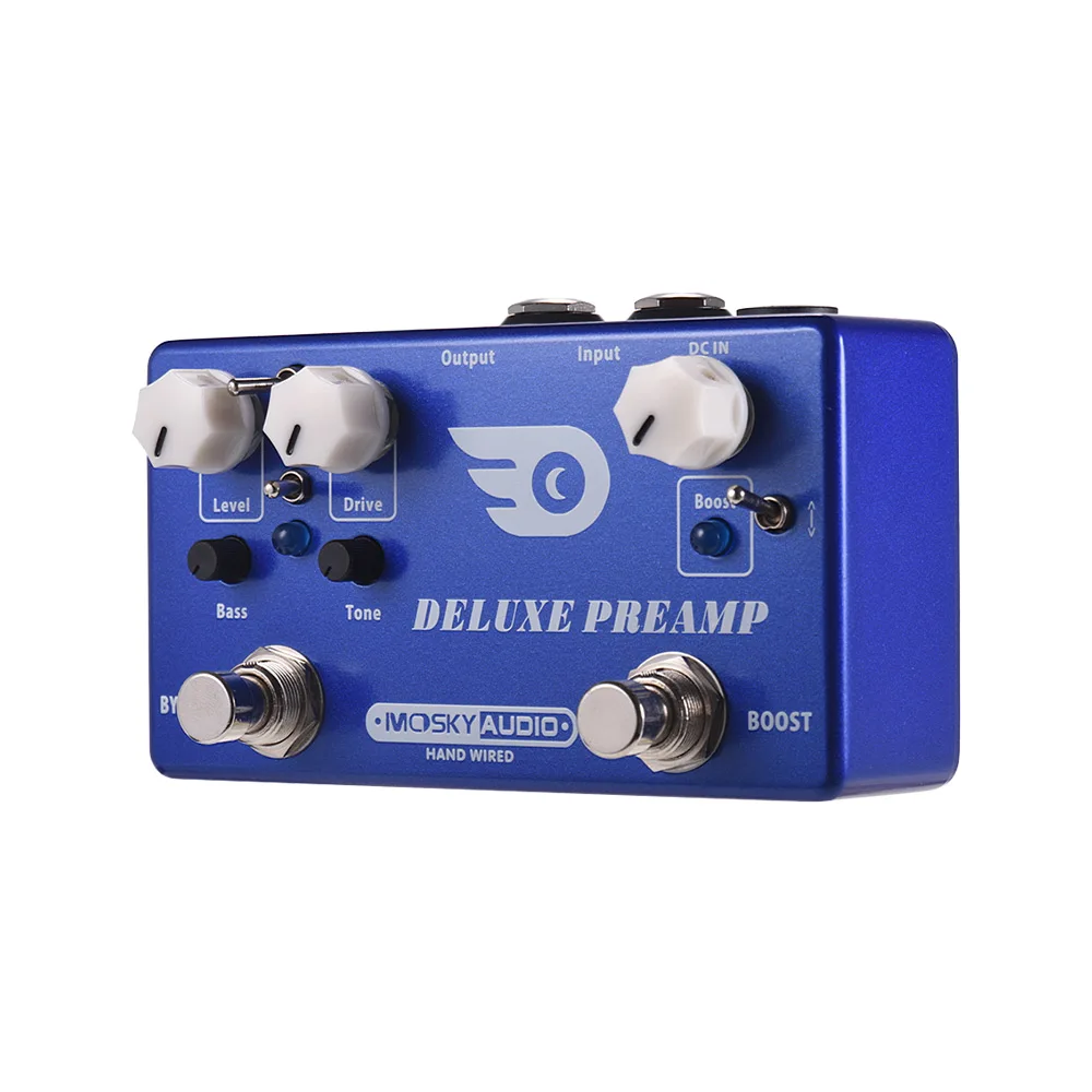 MOSKY AMP TURBO 2-in-1 Guitar Effect Pedal Boost + Classic Overdrive Effects Guitar Pedal Full Metal Shell with True Bypass
MOSKY AMP TURBO 2-in-1 Guitar Effect Pedal Boost + Classic Overdrive Effects Guitar Pedal Full Metal Shell with True Bypass