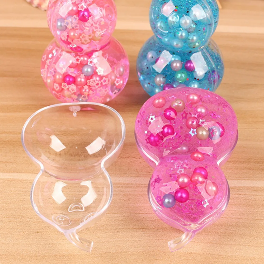 Crystal Toys Colorful Slime Pearl Crystal DIY Jelly Slime Light Fruit Clay Squeeze Children Toy Gourd Pumpkin Shape Random Color
Crystal Toys Colorful Slime Pearl Crystal DIY Jelly Slime Light Fruit Clay Squeeze Children Toy Gourd Pumpkin Shape Random Color
