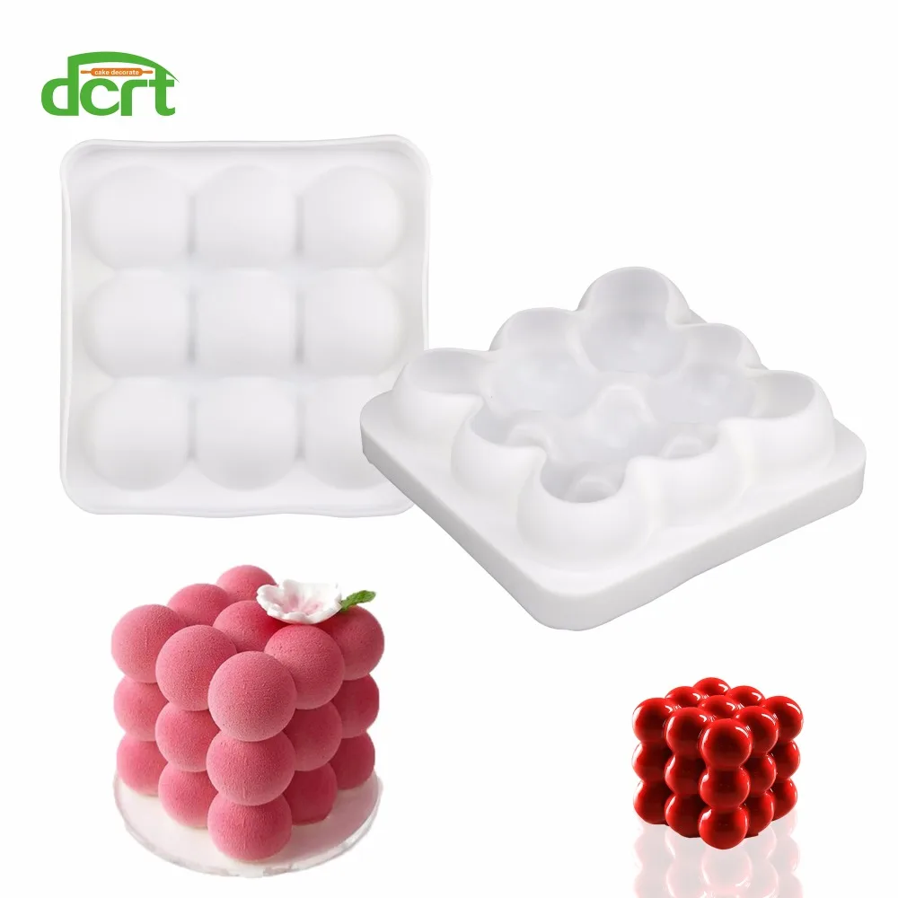 DCRT 3*3 Spheres Shape Silicone Cake Mold DIY Baking Mold For Chocolate Mousse Chiffon Cake Decorating Tools
DCRT 3*3 Spheres Shape Silicone Cake Mold DIY Baking Mold For Chocolate Mousse Chiffon Cake Decorating Tools