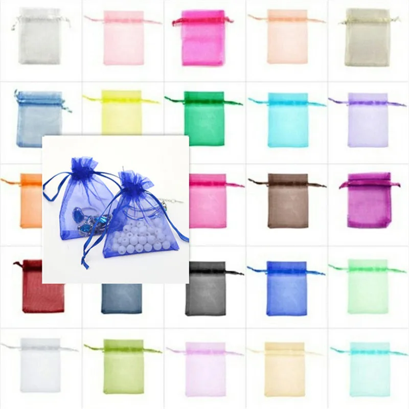 Top 7x9 9x12 10x15CM 50Pcs/ Set Organza Tassen Sieraden Verpakking Drawable Gift Bag&Pouches Wedding Party Decoratie Gunsten 5w
Top 7x9 9x12 10x15CM 50Pcs/ Set Organza Tassen Sieraden Verpakking Drawable Gift Bag&Pouches Wedding Party Decoratie Gunsten 5w