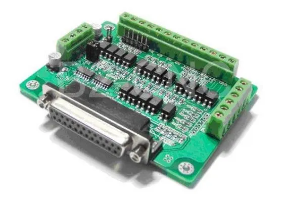 Фото 6 осевой CNC DB25 переходник для платы с отключением шагового двигателя|stepper motor