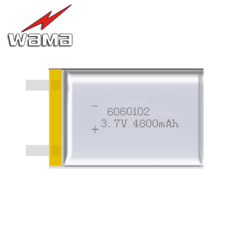 2x Wama 6060102 High Capacity 4800mAh DIY Li-ion 3.7V Rechargeable Battery Lithium Polymer Mobile Backup Power Digital Tablet
2x Wama 6060102 High Capacity 4800mAh DIY Li-ion 3.7V Rechargeable Battery Lithium Polymer Mobile Backup Power Digital Tablet