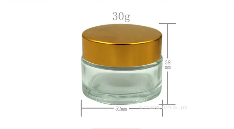 DHL Free 100pcs/lot 30g/ml Empty Glass Cosmetic Jar Pots Makeup Tool Face Skin Cream Container Free Shipping Refillable bottles
DHL Free 100pcs/lot 30g/ml Empty Glass Cosmetic Jar Pots Makeup Tool Face Skin Cream Container Free Shipping Refillable bottles