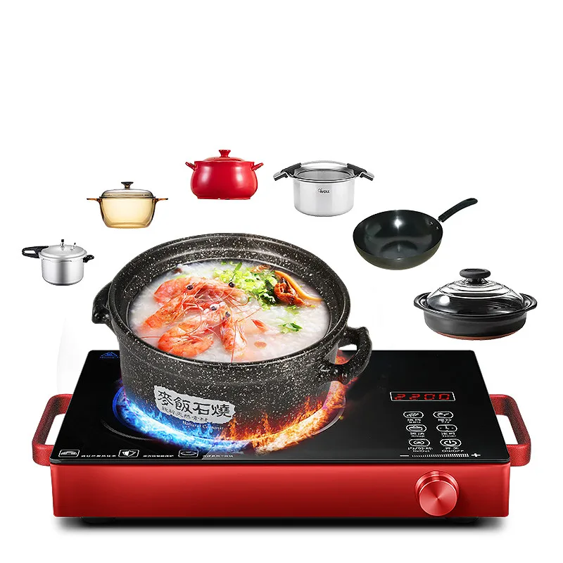 Hot Plates Electric ceramic furnace household explosive battery intelligent optical wave induction NEW
Hot Plates Electric ceramic furnace household explosive battery intelligent optical wave induction NEW