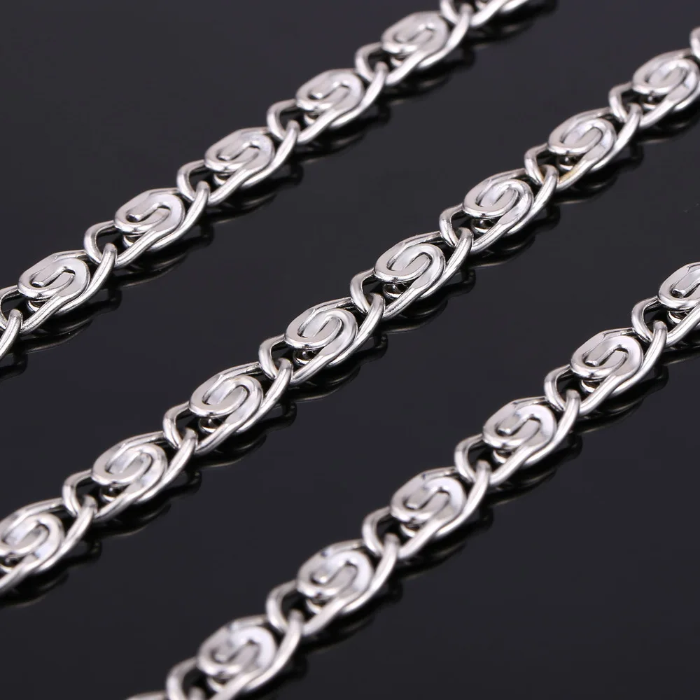 U7 Trendy 316L Stainless Steel Chain Necklace Never Fade 6MM Wide Snail Link Chains Necklaces Men Jewelry Wholesale N404
U7 Trendy 316L Stainless Steel Chain Necklace Never Fade 6MM Wide Snail Link Chains Necklaces Men Jewelry Wholesale N404