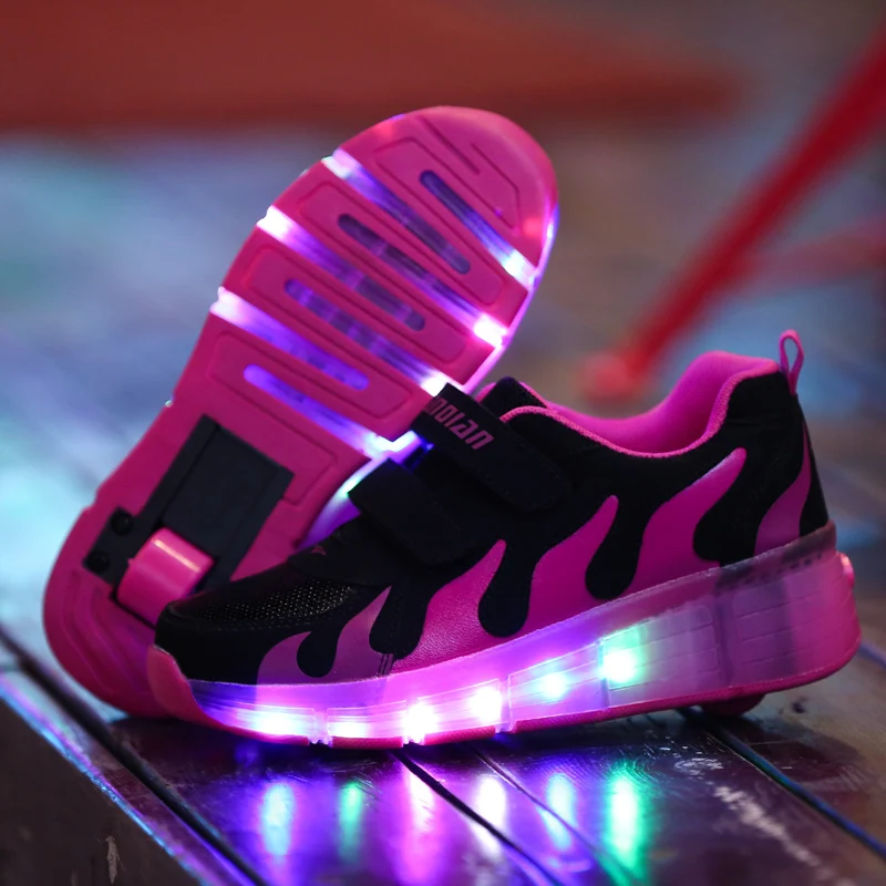 New Pink 2020 Cheap Child Fashion Girls Boys LED Light Roller Skate Shoes For Children Kids Sneakers With Wheels One wheels
New Pink 2020 Cheap Child Fashion Girls Boys LED Light Roller Skate Shoes For Children Kids Sneakers With Wheels One wheels