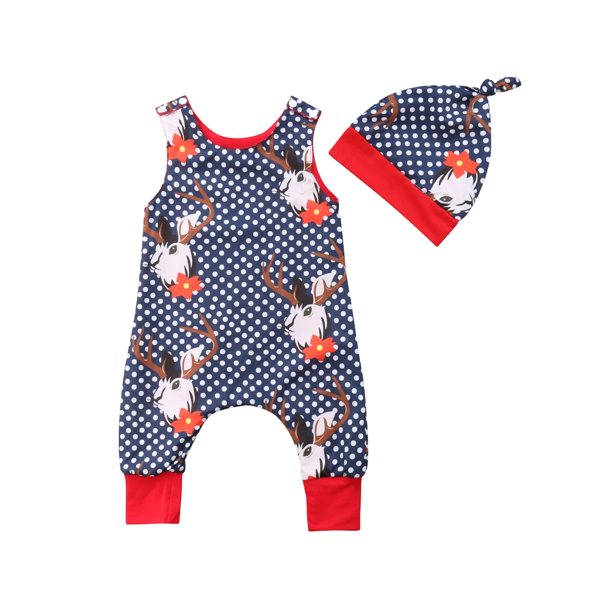 Комбинезон Emmababy в горошек для новорожденных мальчиков и девочек, Рождественская одежда с принтом оленя, цельный комбинезон, шапка, комплект...
Комбинезон Emmababy в горошек для новорожденных мальчиков и девочек, Рождественская одежда с принтом оленя, цельный комбинезон, шапка, комплект...