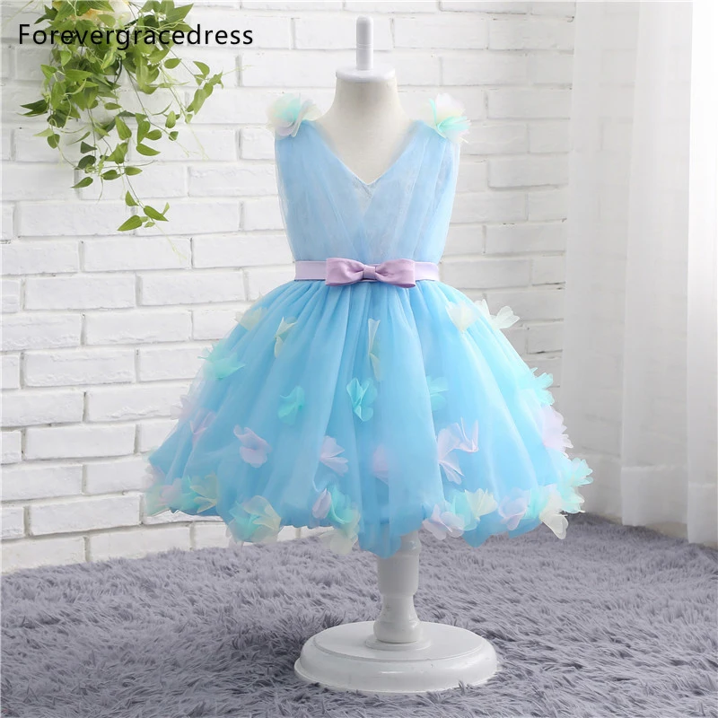 Forevergracedress реальные фотографии Прекрасное платье с цветочным узором для девочек