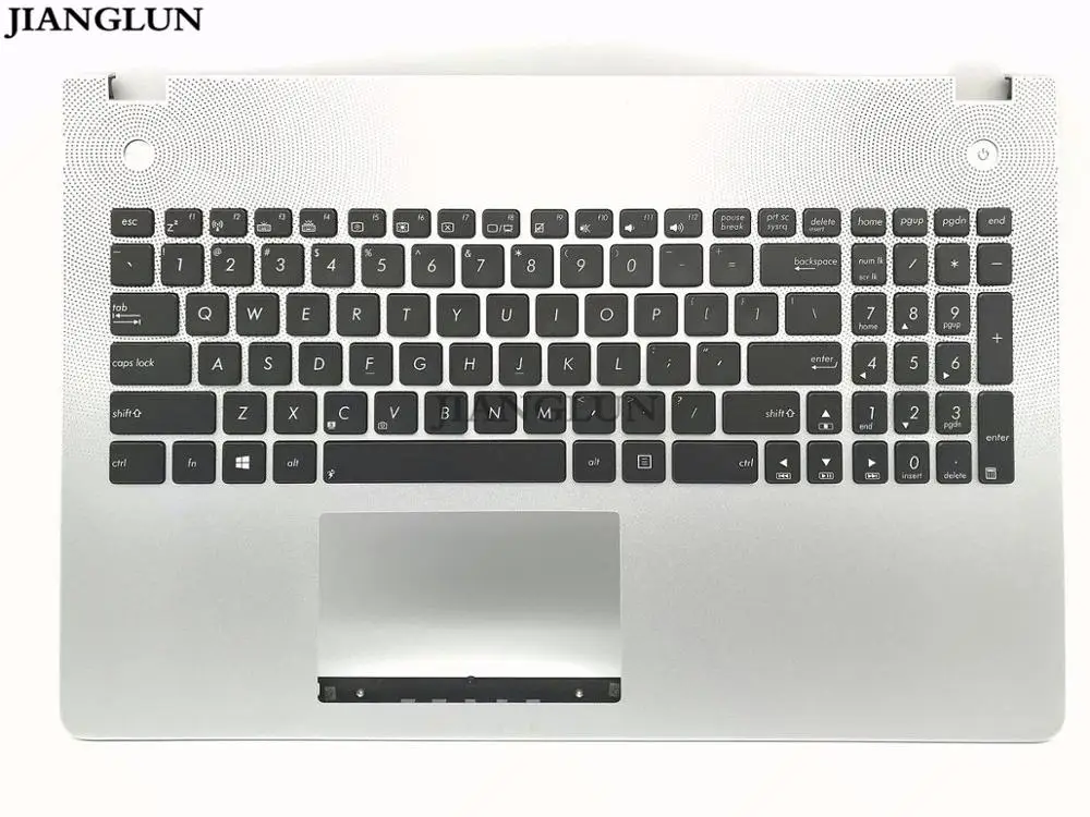 Новая английская клавиатура JIANGLUN с подсветкой для Asus N56V N56VV N56VB N56VZ N56VJ N56VM, Упор для рук
Новая английская клавиатура JIANGLUN с подсветкой для Asus N56V N56VV N56VB N56VZ N56VJ N56VM, Упор для рук