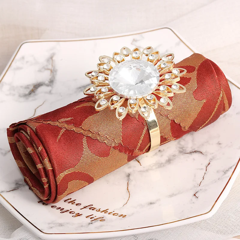 12/PCS creative metal sunflower napkin buckle western napkin ring high-end hotel model room table napkin ring
12/PCS creative metal sunflower napkin buckle western napkin ring high-end hotel model room table napkin ring
