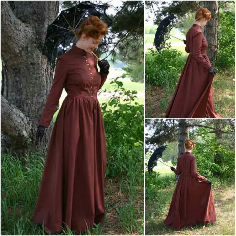 NewCustomer-made Red Victorian dress 1860s Civil war Dress Theater Costume Halloween dress Renaissance Dress V-476
NewCustomer-made Red Victorian dress 1860s Civil war Dress Theater Costume Halloween dress Renaissance Dress V-476