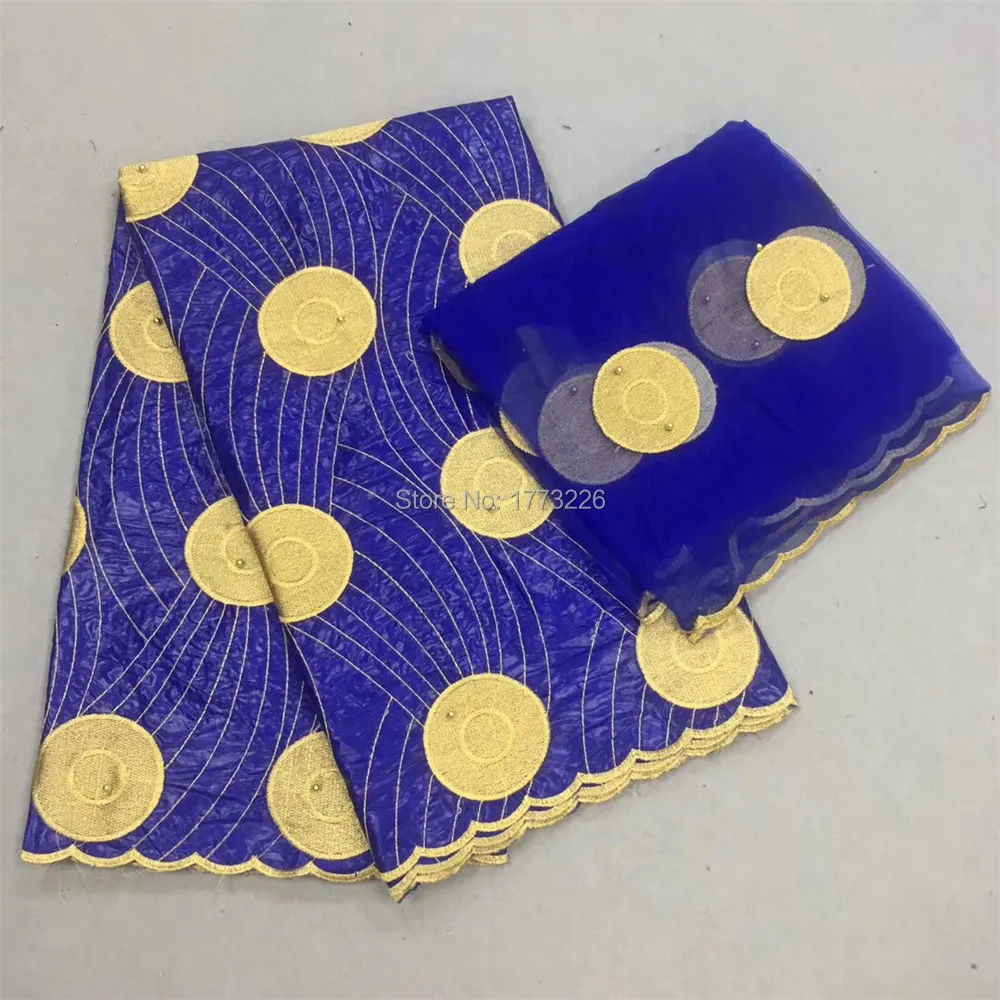 High Quality 5+2Yard Embroidered African Cord Lace African Bazin Riche Lace Fabric In Blue Beaded With Fine Work For Wedding 13F
High Quality 5+2Yard Embroidered African Cord Lace African Bazin Riche Lace Fabric In Blue Beaded With Fine Work For Wedding 13F