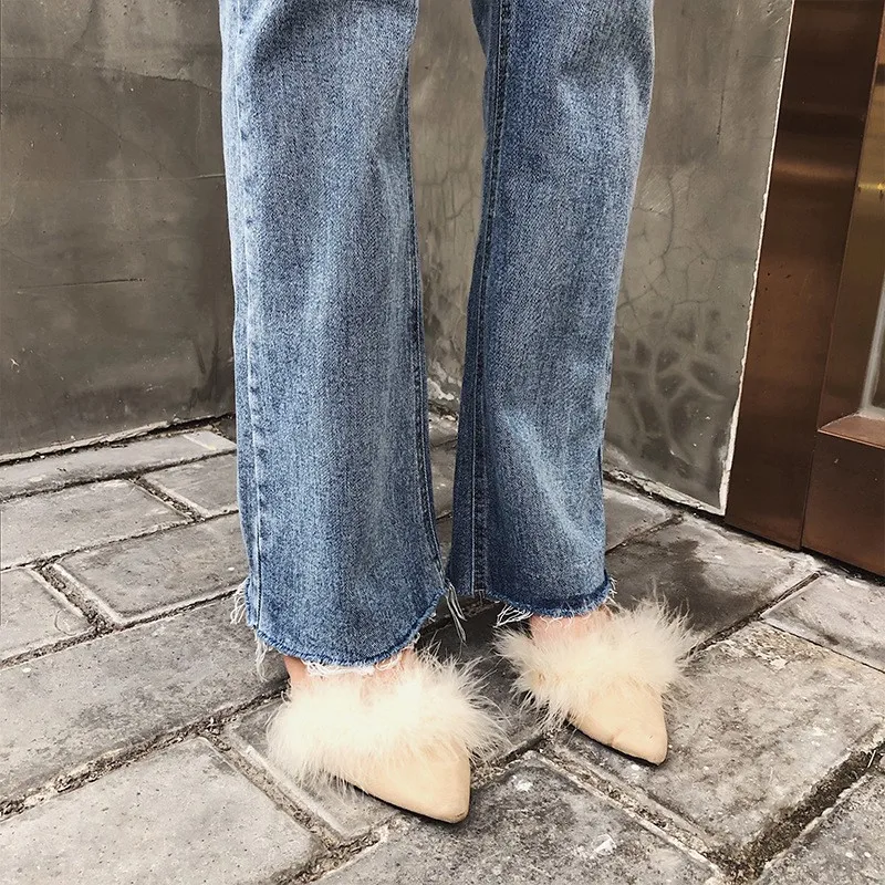 Korean Flare Pants Women New Autumn Winter Denim Pants Full Length Ripped Slim Fit Cotton Jeans Trousers Fashion Streetwear
Korean Flare Pants Women New Autumn Winter Denim Pants Full Length Ripped Slim Fit Cotton Jeans Trousers Fashion Streetwear