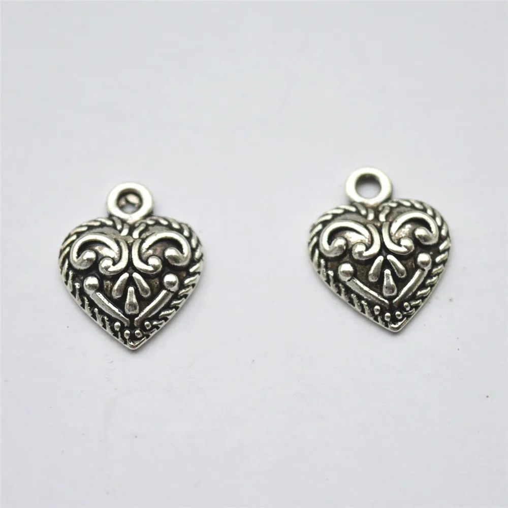 Free Shipping Antique Silver Zinc Alloy Heart Charms Pendants for DIY necklace and Bracelets, 100pcs/lot
Free Shipping Antique Silver Zinc Alloy Heart Charms Pendants for DIY necklace and Bracelets, 100pcs/lot