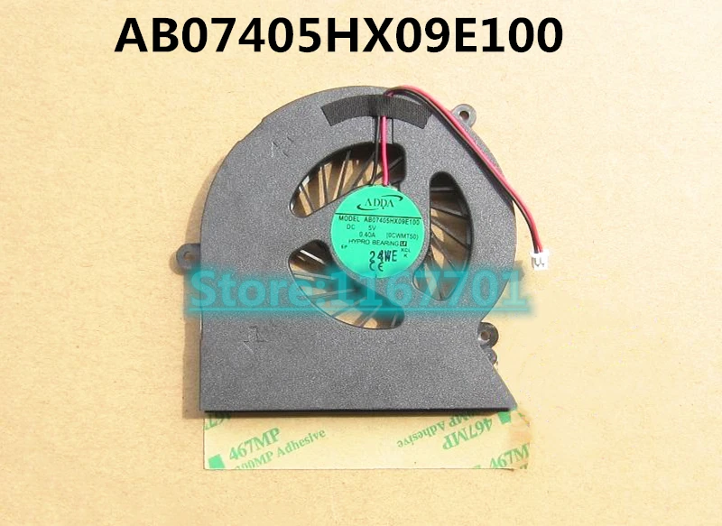 New original Laptop/Notebook CPU cooling Fan for Hasee A560N A560N-I3 EMT501 M10 D1 AB07405HX09E100 0CWMT50
New original Laptop/Notebook CPU cooling Fan for Hasee A560N A560N-I3 EMT501 M10 D1 AB07405HX09E100 0CWMT50