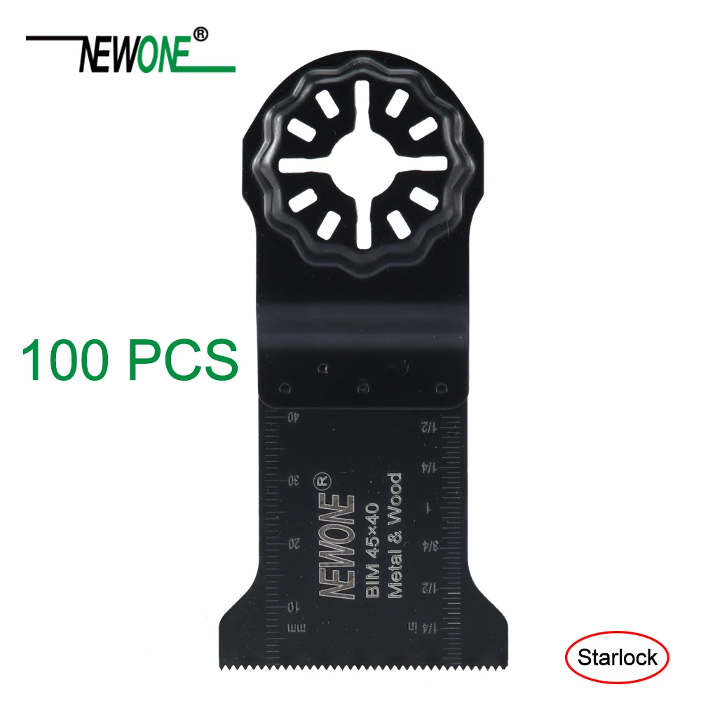 NEWONE 45mm BIM Starlock Saw Blades for Starlock System Oscillating Multi-Tools Electric Trimmer cutting wood
NEWONE 45mm BIM Starlock Saw Blades for Starlock System Oscillating Multi-Tools Electric Trimmer cutting wood