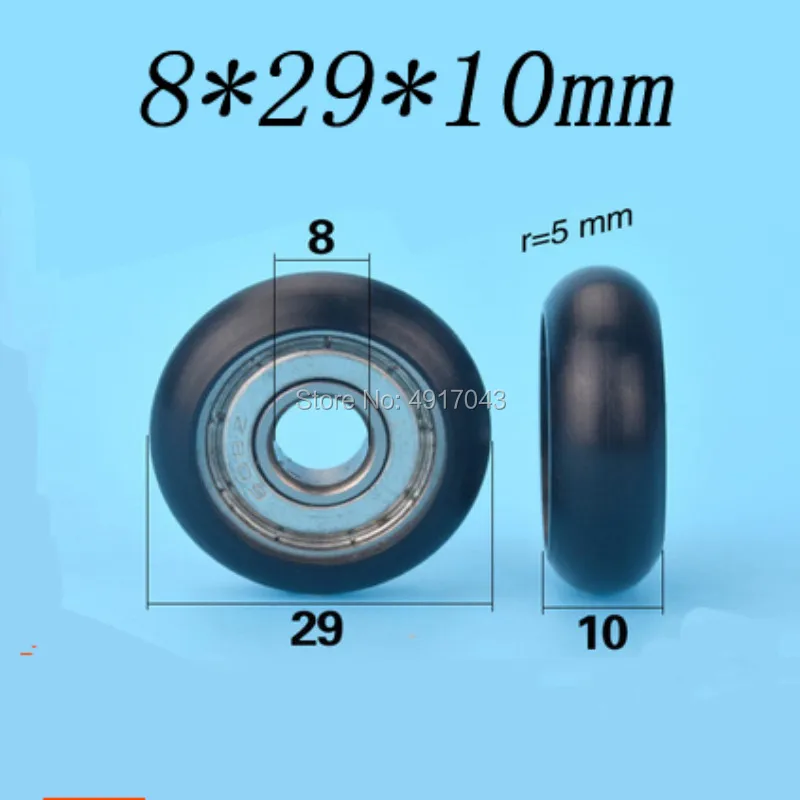 Free Shipping 10 PCS 8*29*10mm nylon POM 608ZZ bearing steel Roller wheel plastic coated plastic bearing moving pulley
Free Shipping 10 PCS 8*29*10mm nylon POM 608ZZ bearing steel Roller wheel plastic coated plastic bearing moving pulley