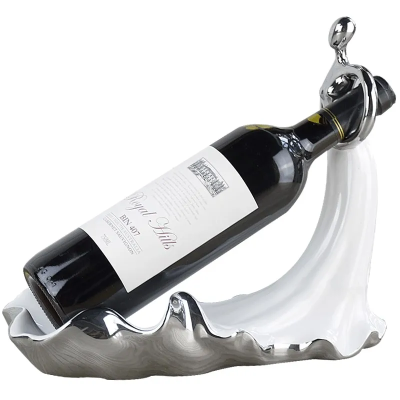 white silver modern creative Dancing girl ceramic red wine holder wine rack gradevin ornament home decor craft room decoration
white silver modern creative Dancing girl ceramic red wine holder wine rack gradevin ornament home decor craft room decoration
