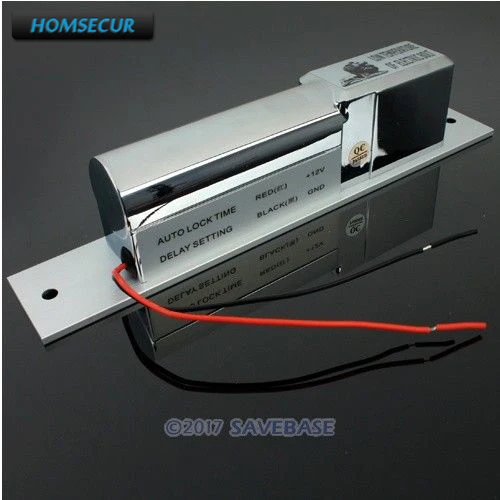 HOMSECUR Новый электрический Болтовой замок с защитой от неисправности 12 В постоянного тока, изготовленный из нержавеющей стали для тяжелых ус...
HOMSECUR Новый электрический Болтовой замок с защитой от неисправности 12 В постоянного тока, изготовленный из нержавеющей стали для тяжелых ус...