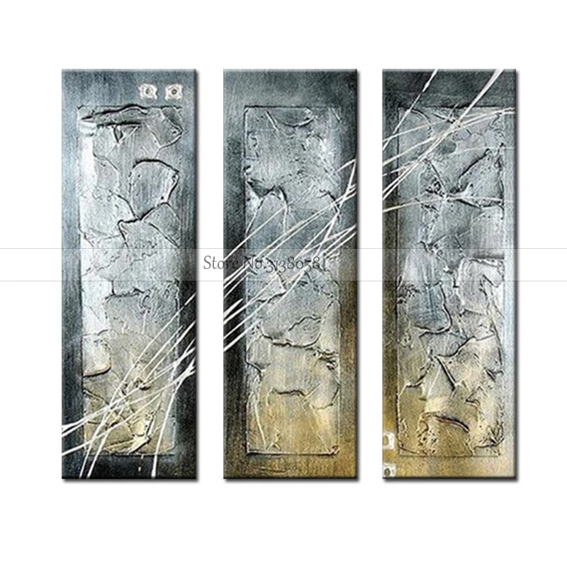Best Handpainted Abstract Lines Oil Painting on Canvas Lienzos Cuadros Decorativos Peinture 3 Panel Wall Paintings Art Pictures
Best Handpainted Abstract Lines Oil Painting on Canvas Lienzos Cuadros Decorativos Peinture 3 Panel Wall Paintings Art Pictures