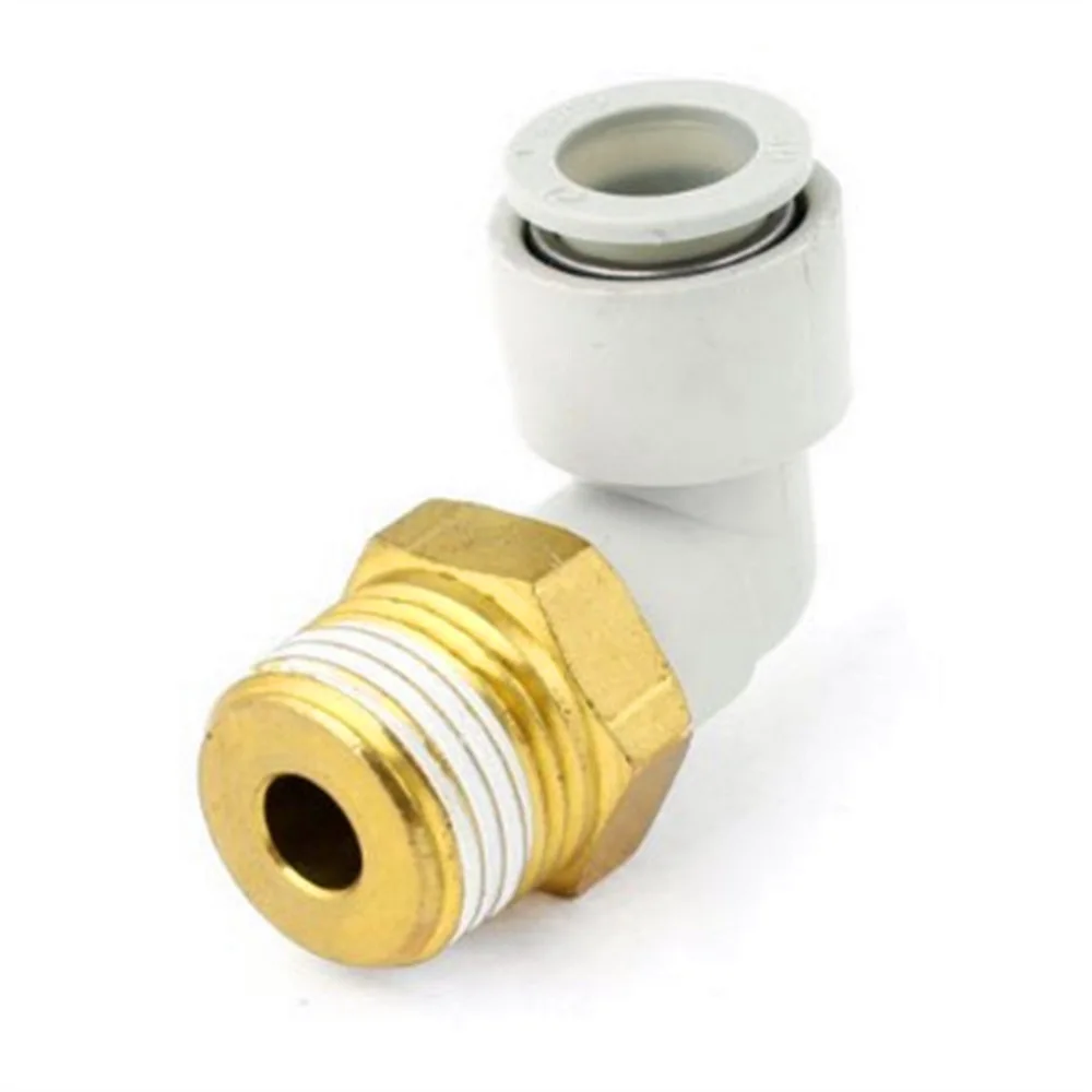 1 Pc 1/2" PT Male Thread to 12mm Dia Tube Push in Connect Elbow Type Fitting Jointer
1 Pc 1/2" PT Male Thread to 12mm Dia Tube Push in Connect Elbow Type Fitting Jointer