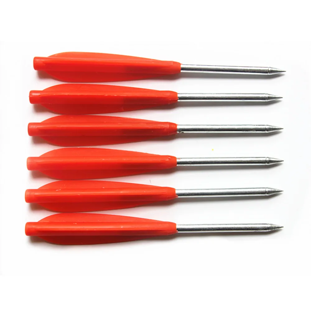 6Pack 3 Vane Crossbow Bolts for Pistol Crossbow Aluminum Metal Tips Arrow Bolts 90 lbs Crossbow
6Pack 3 Vane Crossbow Bolts for Pistol Crossbow Aluminum Metal Tips Arrow Bolts 90 lbs Crossbow