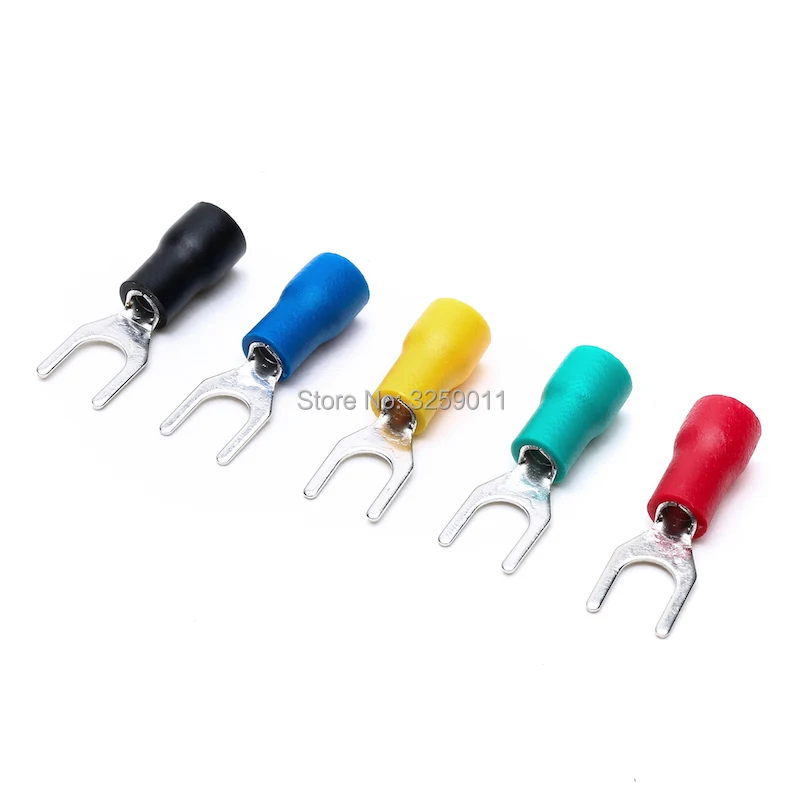 500PCS Electrical Furcate Pre-insulated End Fork Crimp Cable Wire Connector Insulated Spade Terminal Block SV1.25-4s green red
500PCS Electrical Furcate Pre-insulated End Fork Crimp Cable Wire Connector Insulated Spade Terminal Block SV1.25-4s green red