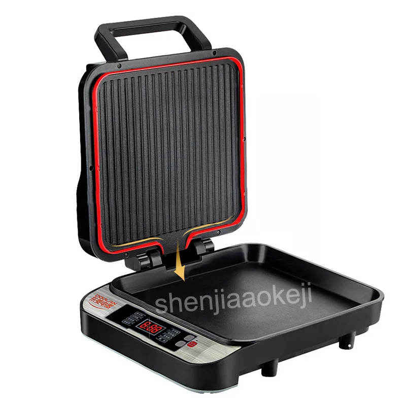 Double-sided Household timing multi-function suspension non-stick frying machine Intelligent Automatic Electric Baking Pan 220v
Double-sided Household timing multi-function suspension non-stick frying machine Intelligent Automatic Electric Baking Pan 220v