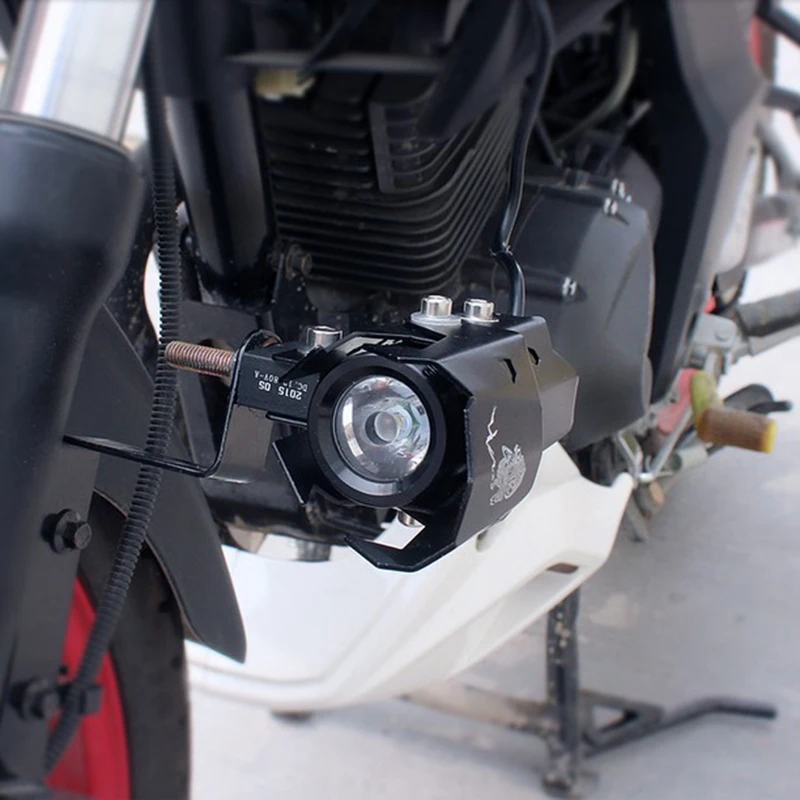 Motorcycle Headlights U8 LED motorbike headlamp 12V 125W Super bright 6500k Fog spot lamp spotlight moto driving work lights DRL
Motorcycle Headlights U8 LED motorbike headlamp 12V 125W Super bright 6500k Fog spot lamp spotlight moto driving work lights DRL