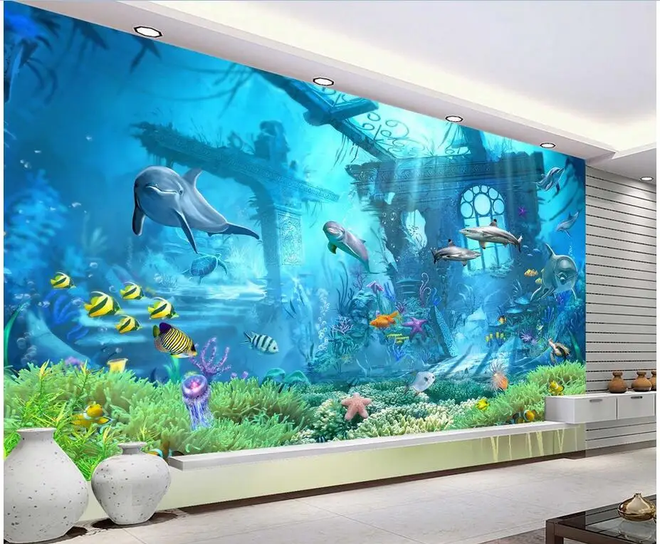 3d wallpaper custom photo non-woven mural Underwater World Remains decoration painting 3d wall mural wallpaper for living room
3d wallpaper custom photo non-woven mural Underwater World Remains decoration painting 3d wall mural wallpaper for living room