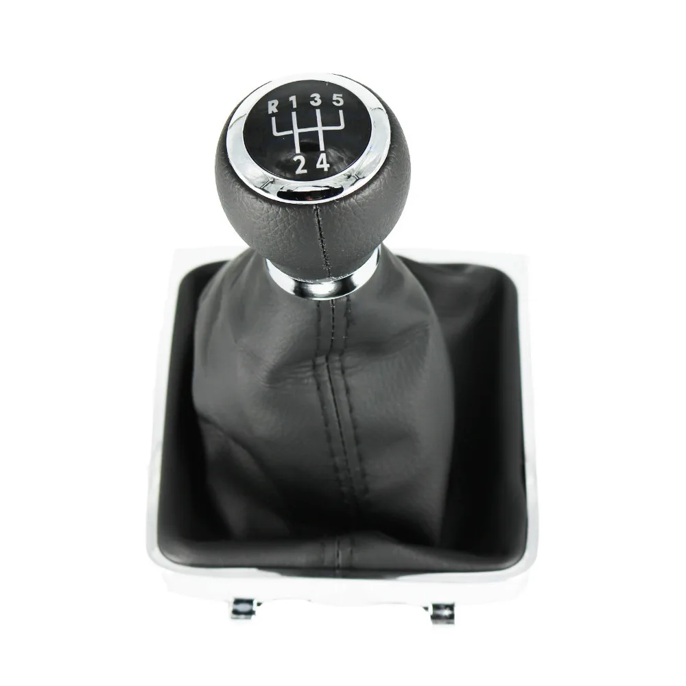 For VW Passat B6 b7 CC 3C R36 TDI TFSI TSI 2006-2015 New 5 Speed Car Shift Gear Knob Covered PU Leather With Chrome
For VW Passat B6 b7 CC 3C R36 TDI TFSI TSI 2006-2015 New 5 Speed Car Shift Gear Knob Covered PU Leather With Chrome