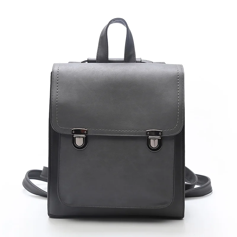 2018 кожаный рюкзак высокого качества из искусственной кожи Mochila Escolar элегантные