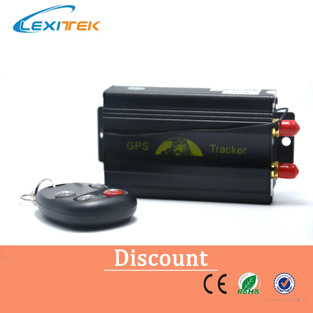 Real time Car GPS tracker TK103B With Remote Control Quadband GSM/GPS Car Alarm SD Card Slot Tracking System
Real time Car GPS tracker TK103B With Remote Control Quadband GSM/GPS Car Alarm SD Card Slot Tracking System