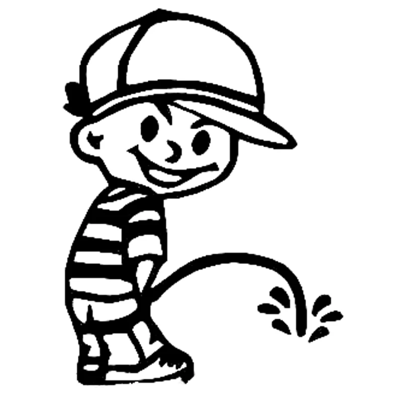 10.4cm*14.2cm Boy Peeing Cartoon Funny Vinyl Decals Car Stickers Black/Silver Accessories S6-3310
10.4cm*14.2cm Boy Peeing Cartoon Funny Vinyl Decals Car Stickers Black/Silver Accessories S6-3310