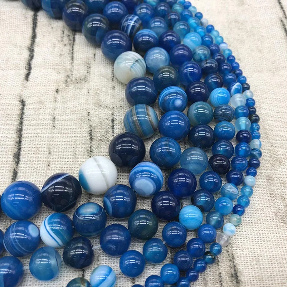 Natural Stone Faceted Blue stripe Carnelian Beads Round4 6 8 10 12MM Beads For Jewelry Making Charm Bracelet Necklace J121
Natural Stone Faceted Blue stripe Carnelian Beads Round4 6 8 10 12MM Beads For Jewelry Making Charm Bracelet Necklace J121
