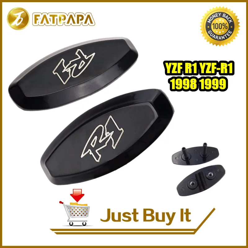 Motorcycle accessories CNC Aluminium R1 Mirror Base Plates for Yamaha YZF R1 YZF-R1 1998 1999
Motorcycle accessories CNC Aluminium R1 Mirror Base Plates for Yamaha YZF R1 YZF-R1 1998 1999