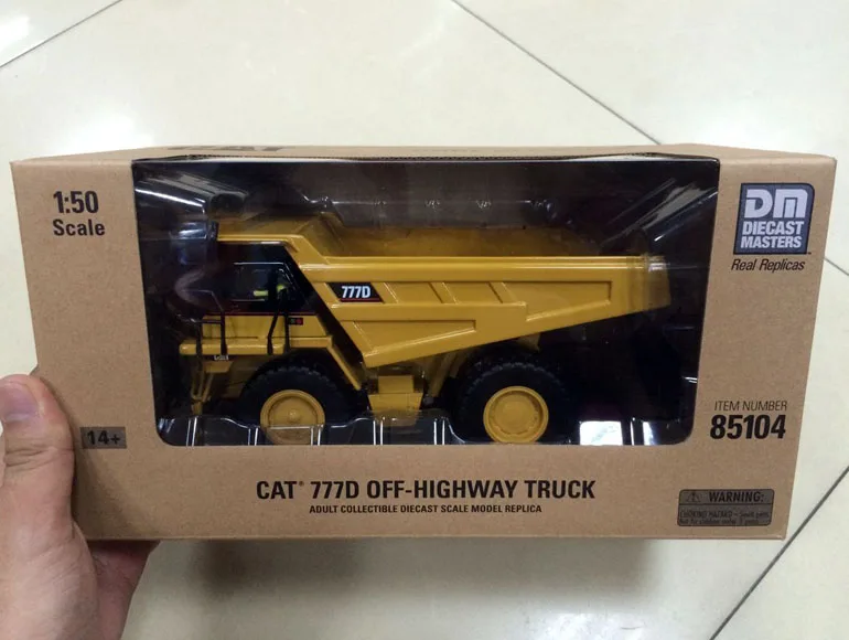 Caterpillar Cat 777D Off-Highway Truck DieCast 1/50 By DieCast Masters DM85104 Construction vehicles
Caterpillar Cat 777D Off-Highway Truck DieCast 1/50 By DieCast Masters DM85104 Construction vehicles